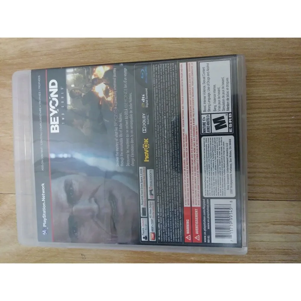 Beyond Two Souls - PlayStation 3 PS3 Very Good no booklet‎